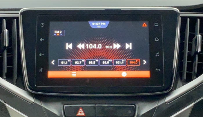2019 Toyota Glanza G CVT, Petrol, Automatic, 28,809 km, Infotainment System