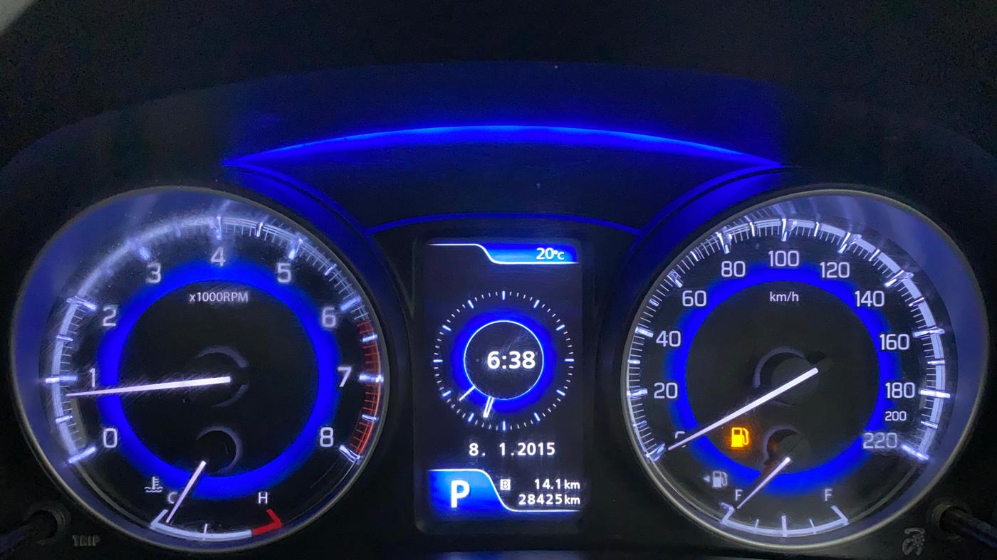 2019 Toyota Glanza G CVT, Petrol, Automatic, 28,809 km, Odometer Image