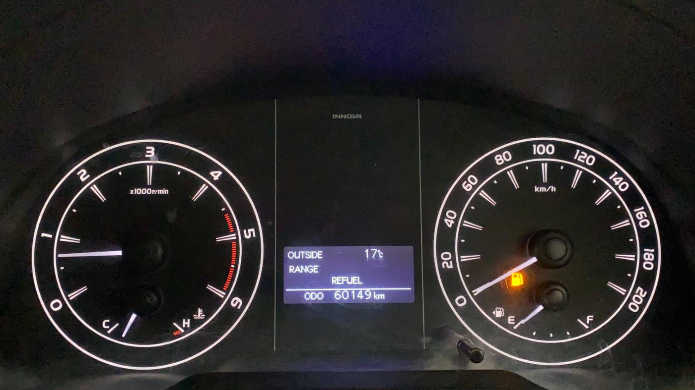 2020 Toyota Innova Crysta 2.4 GX 7 STR, Diesel, Manual, 60,111 km, Odometer Image