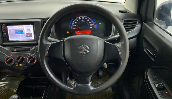 2017 Maruti Baleno SIGMA PETROL 1.2, Petrol, Manual, 55,989 km, Steering Wheel Close Up
