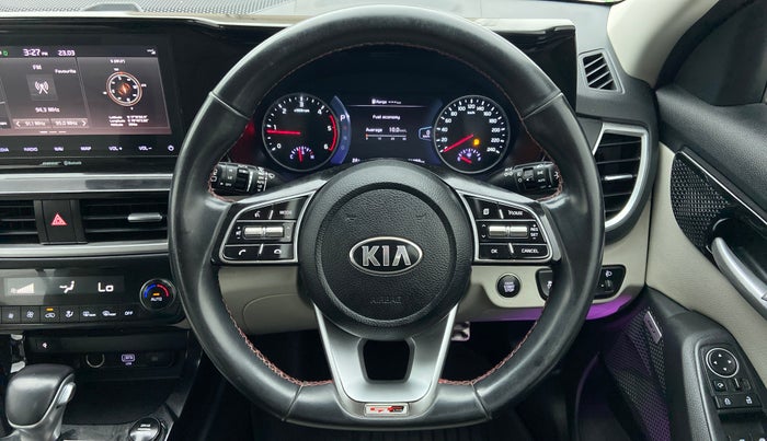 2019 KIA SELTOS GTX PLUS AT 1.5 DIESEL, Diesel, Automatic, 81,093 km, Steering Wheel Close Up