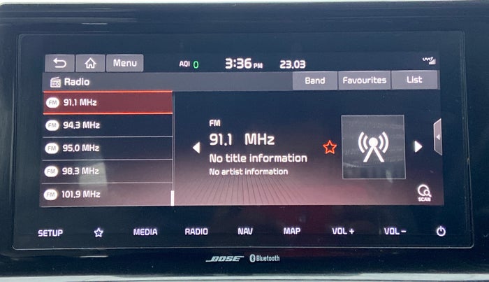 2019 KIA SELTOS GTX PLUS AT 1.5 DIESEL, Diesel, Automatic, 81,093 km, Infotainment System