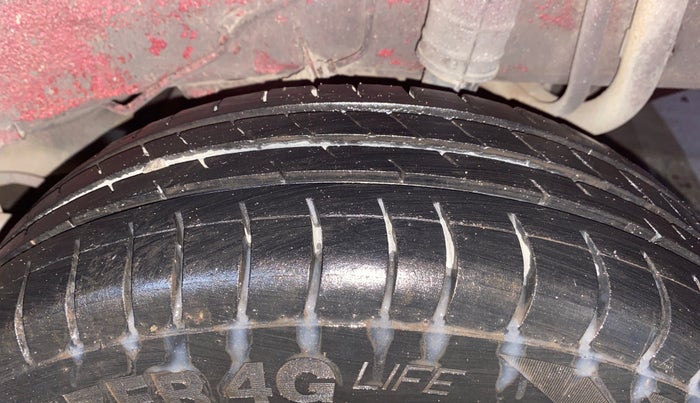 2018 Datsun Go Plus T, Petrol, Manual, 80,776 km, Left Rear Tyre Tread