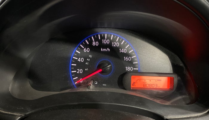 2018 Datsun Go Plus T, Petrol, Manual, 80,776 km, Odometer Image