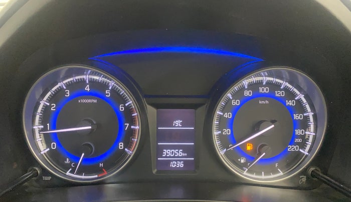 2017 Maruti Baleno DELTA PETROL 1.2, Petrol, Manual, 39,043 km, Odometer Image