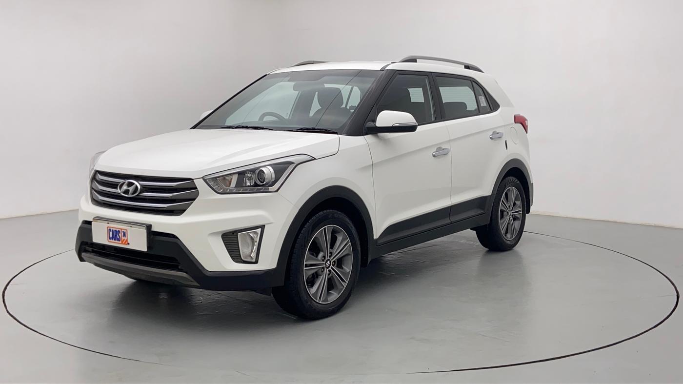 2016 Hyundai Creta 1.6 SX PLUS AUTO PETROL, Petrol, Automatic, 39,166 km, Left Front Diagonal