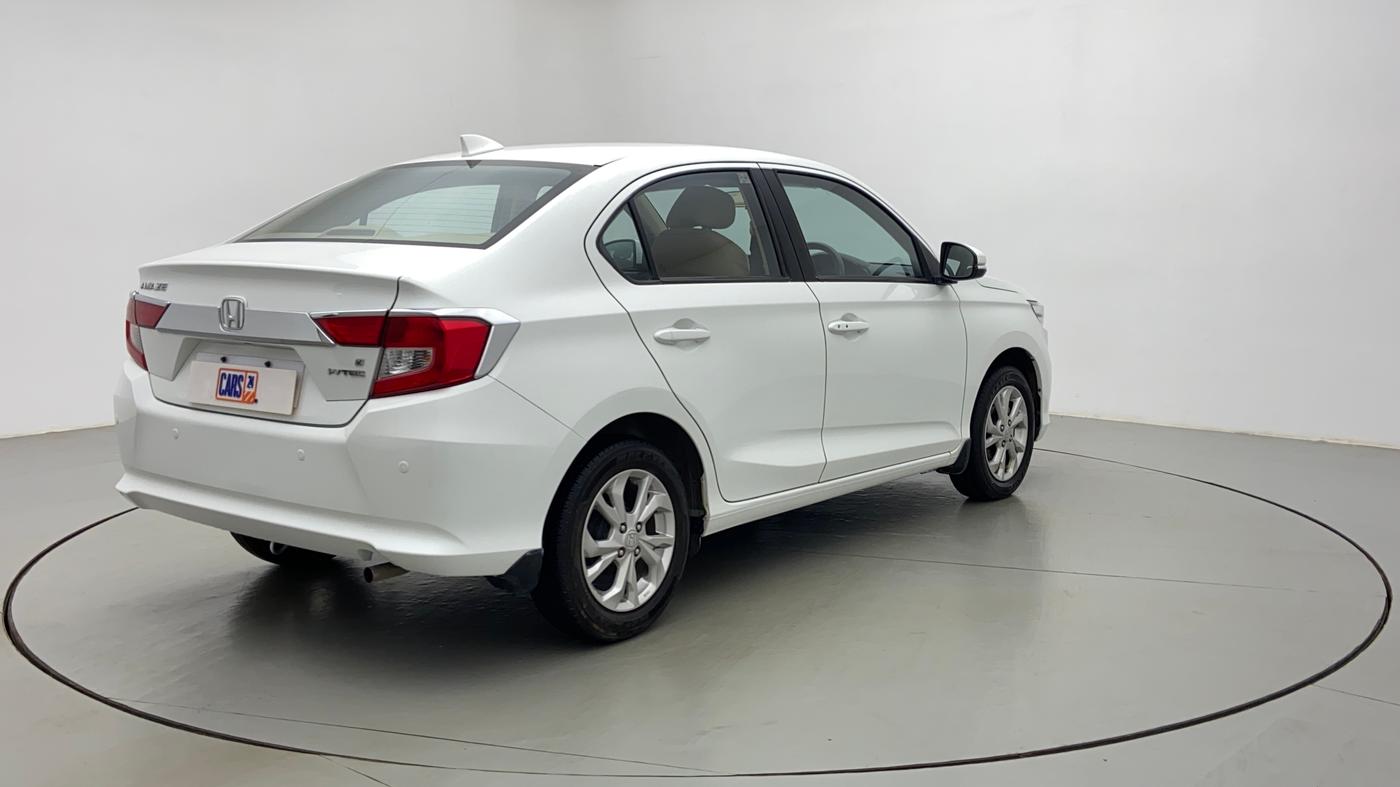 2018 Honda Amaze 1.2 V CVT I VTEC, Petrol, Automatic, 11,852 km, Right Back Diagonal (45- Degree) View