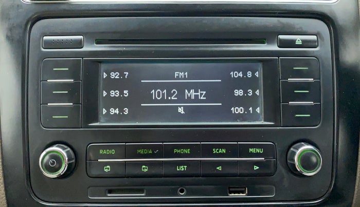 2015 Skoda Rapid 1.5 TDI AT ELEGANCE, Diesel, Automatic, 53,133 km, Infotainment System