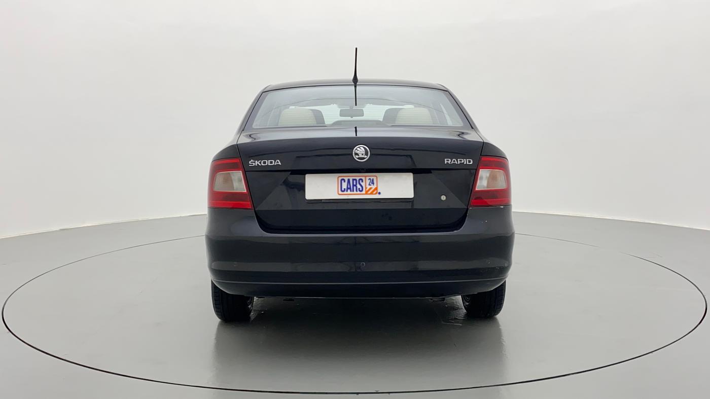 2015 Skoda Rapid 1.5 TDI AT ELEGANCE, Diesel, Automatic, 53,133 km, Back/Rear