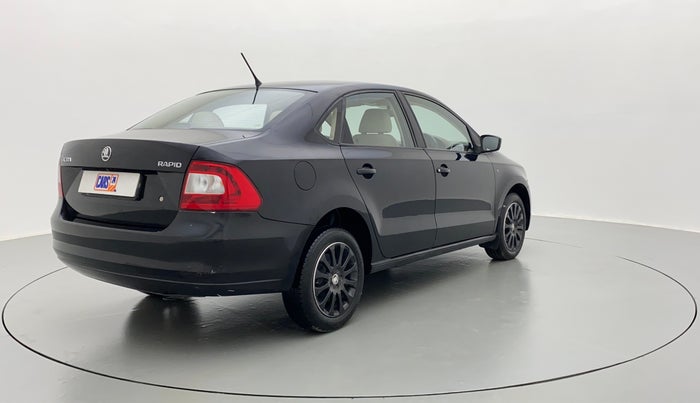 2015 Skoda Rapid 1.5 TDI AT ELEGANCE, Diesel, Automatic, 53,133 km, Right Back Diagonal