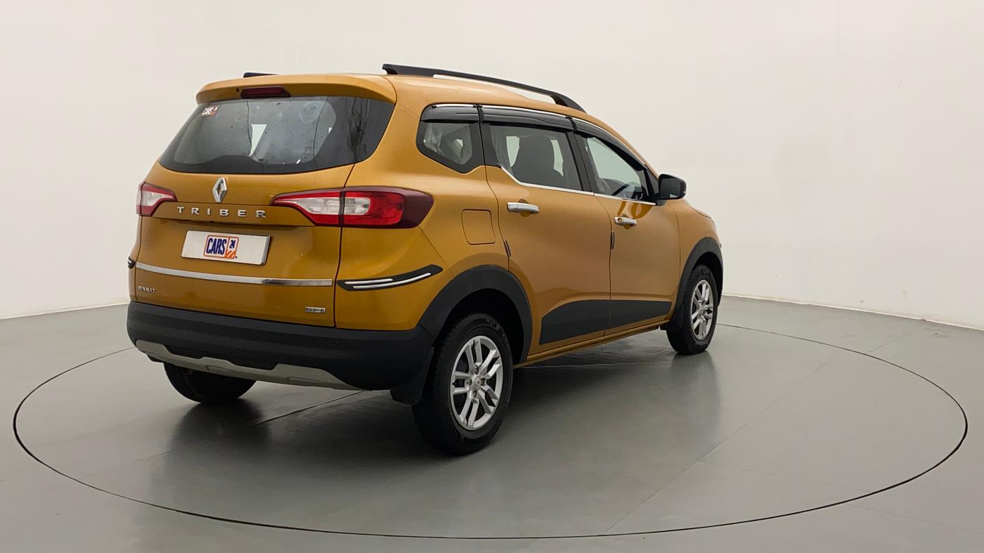 2022 Renault TRIBER RXT AMT, Petrol, Automatic, 18,848 km, Right Back Diagonal