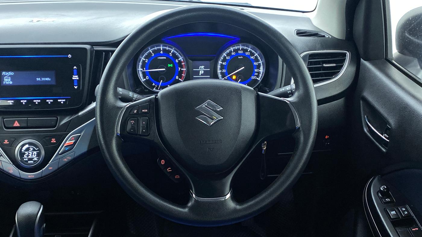 2019 Maruti Baleno DELTA CVT PETROL 1.2, Petrol, Automatic, 11,299 km, Steering Wheel Close Up