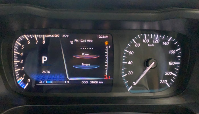 2023 Tata ALTROZ XZA, Petrol, Automatic, 31,031 km, Odometer Image