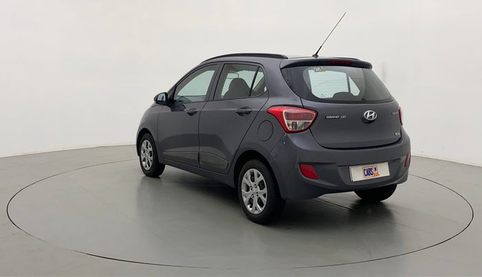 2015 Hyundai Grand i10 SPORTZ 1.2 KAPPA VTVT, Petrol, Manual, 8,759 km, Left Back Diagonal