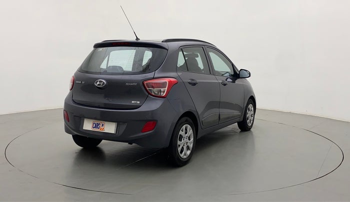 2015 Hyundai Grand i10 SPORTZ 1.2 KAPPA VTVT, Petrol, Manual, 8,759 km, Right Back Diagonal