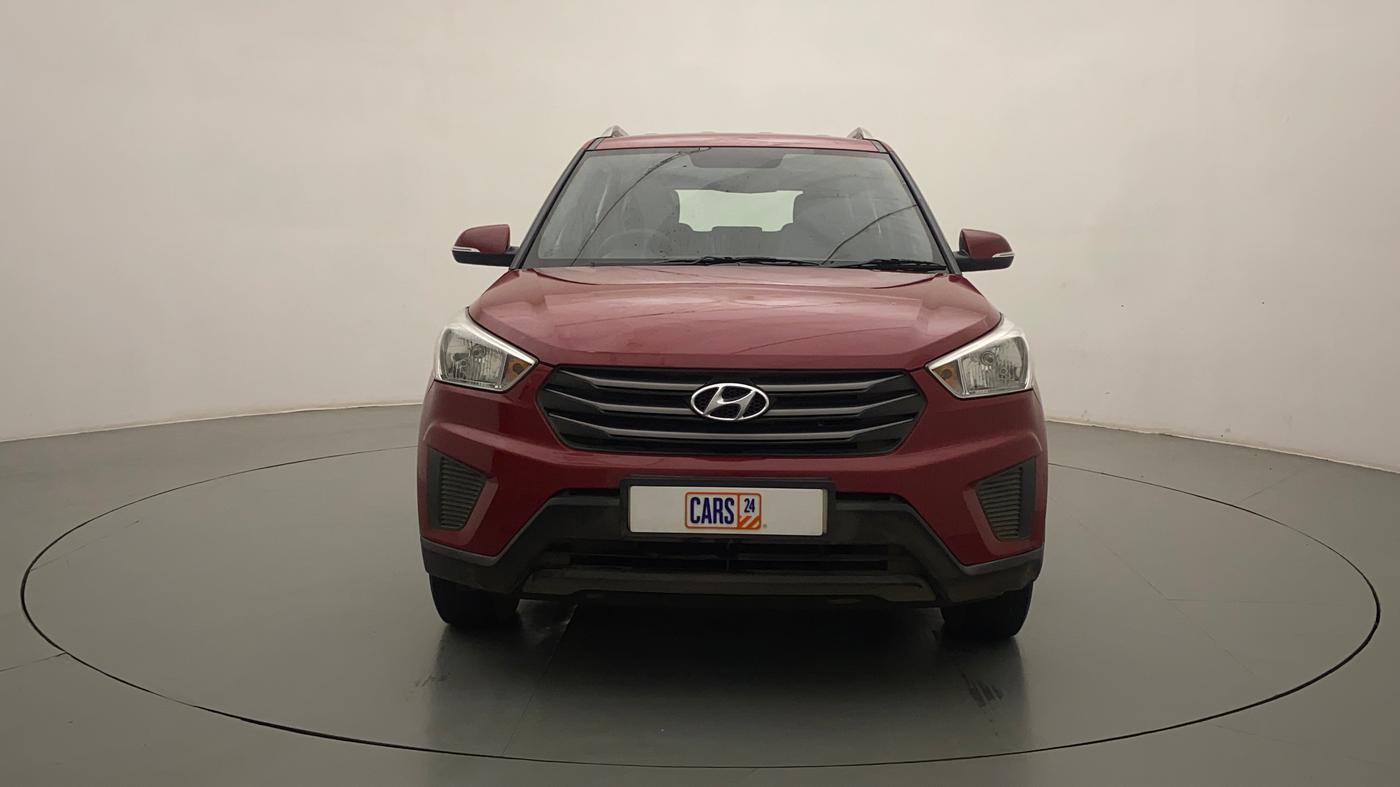 2017 Hyundai Creta E PLUS 1.6 PETROL, Petrol, Manual, 93,555 km, Front