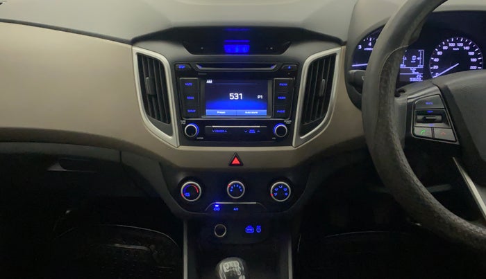 2017 Hyundai Creta E PLUS 1.6 PETROL, Petrol, Manual, 93,555 km, Air Conditioner