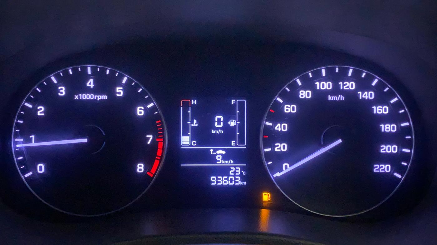 2017 Hyundai Creta E PLUS 1.6 PETROL, Petrol, Manual, 93,555 km, Odometer Image