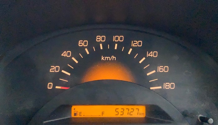 2013 Maruti Wagon R 1.0 LXI, Petrol, Manual, 53,777 km, Odometer Image