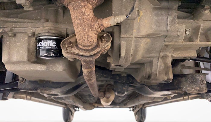 2013 Maruti Wagon R 1.0 LXI, Petrol, Manual, 53,777 km, Front Underbody