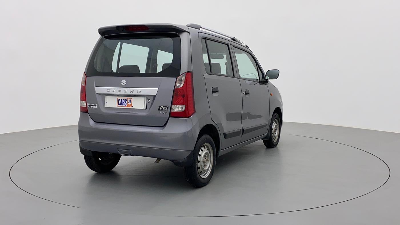 2013 Maruti Wagon R 1.0 LXI, Petrol, Manual, 53,777 km, Right Back Diagonal