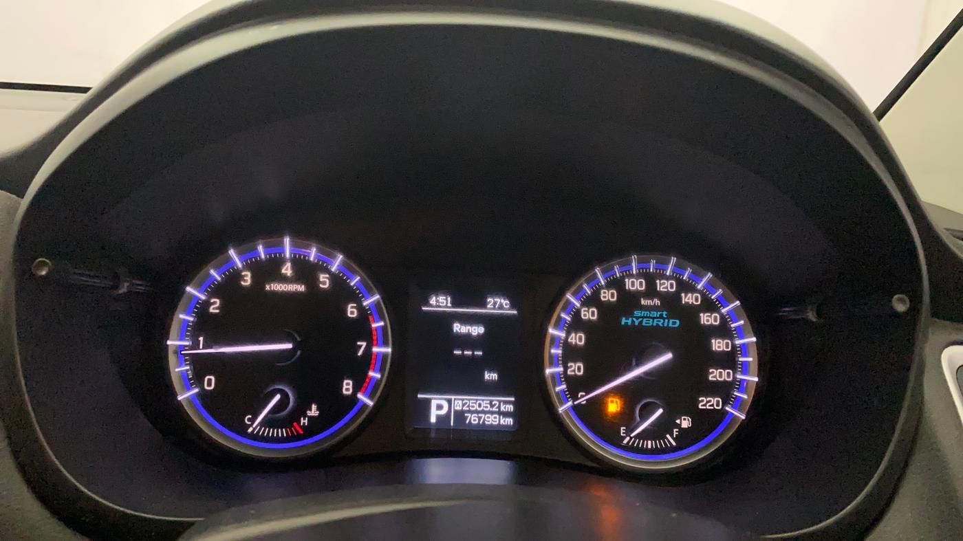 2020 Maruti S Cross ALPHA AT1.5, Petrol, Automatic, 76,838 km, Odometer Image