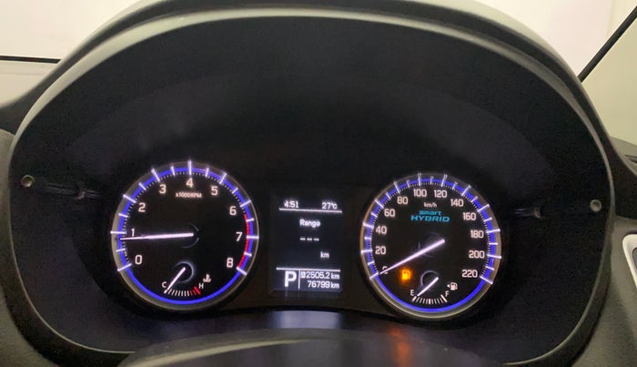 2020 Maruti S Cross ALPHA AT1.5, Petrol, Automatic, 76,798 km, Odometer Image