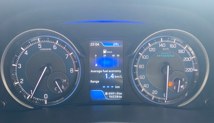 2021 Maruti XL6 ALPHA MT, Petrol, Manual, 54,293 km, Odometer Image