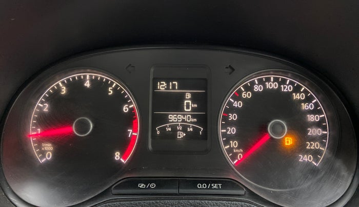 2016 Volkswagen Polo COMFORTLINE 1.2L, Petrol, Manual, 96,940 km, Odometer Image