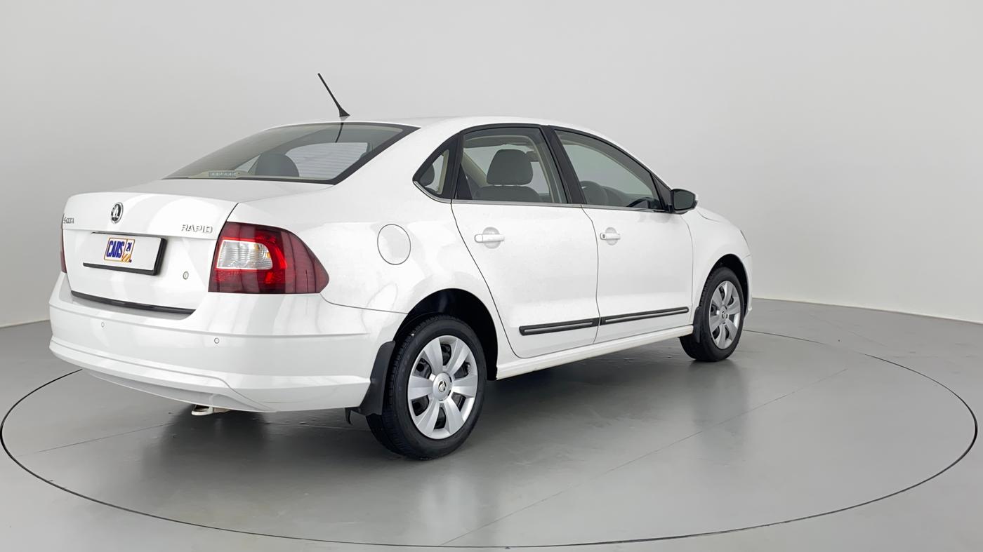 2021 Skoda Rapid ACTIVE 1.0 TSI, Petrol, Manual, 8,539 km, Right Back Diagonal