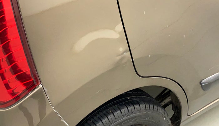 2013 Maruti Wagon R 1.0 VXI, Petrol, Manual, 78,410 km, Right quarter panel - Slightly dented