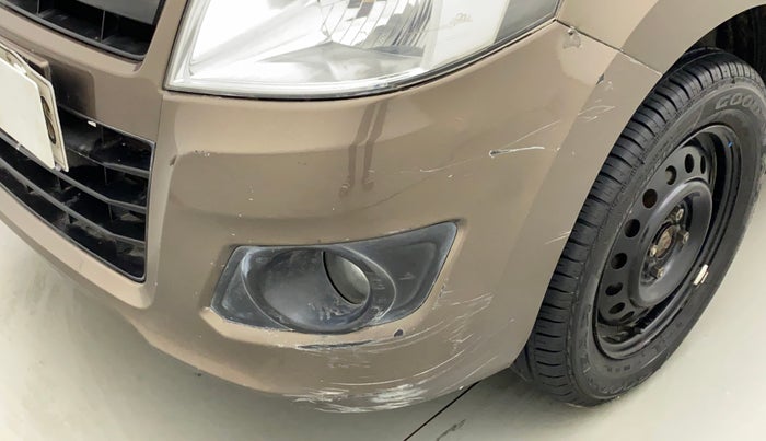 2013 Maruti Wagon R 1.0 VXI, Petrol, Manual, 78,410 km, Front bumper - Minor scratches