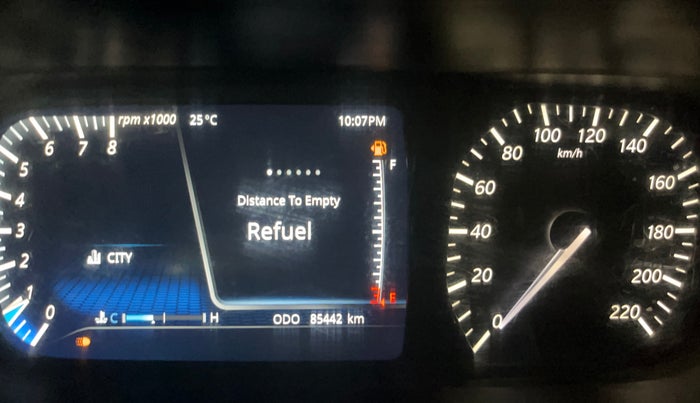 2020 Tata ALTROZ XZ PETROL, Petrol, Manual, 85,433 km, Odometer Image