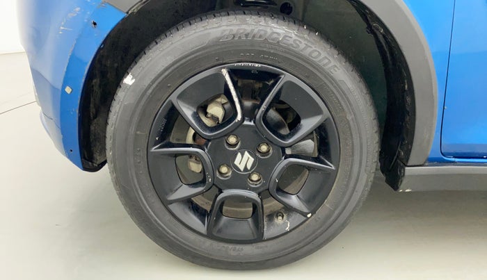 2017 Maruti IGNIS ALPHA 1.2, Petrol, Manual, 9,665 km, Left Front Wheel