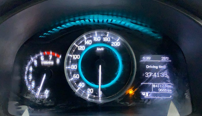 2017 Maruti IGNIS ALPHA 1.2, Petrol, Manual, 9,665 km, Odometer Image