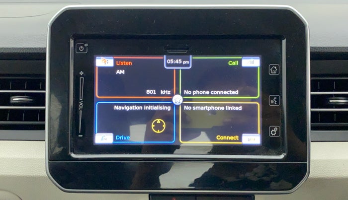 2017 Maruti IGNIS ALPHA 1.2, Petrol, Manual, 9,665 km, Infotainment system - GPS Card not working/missing