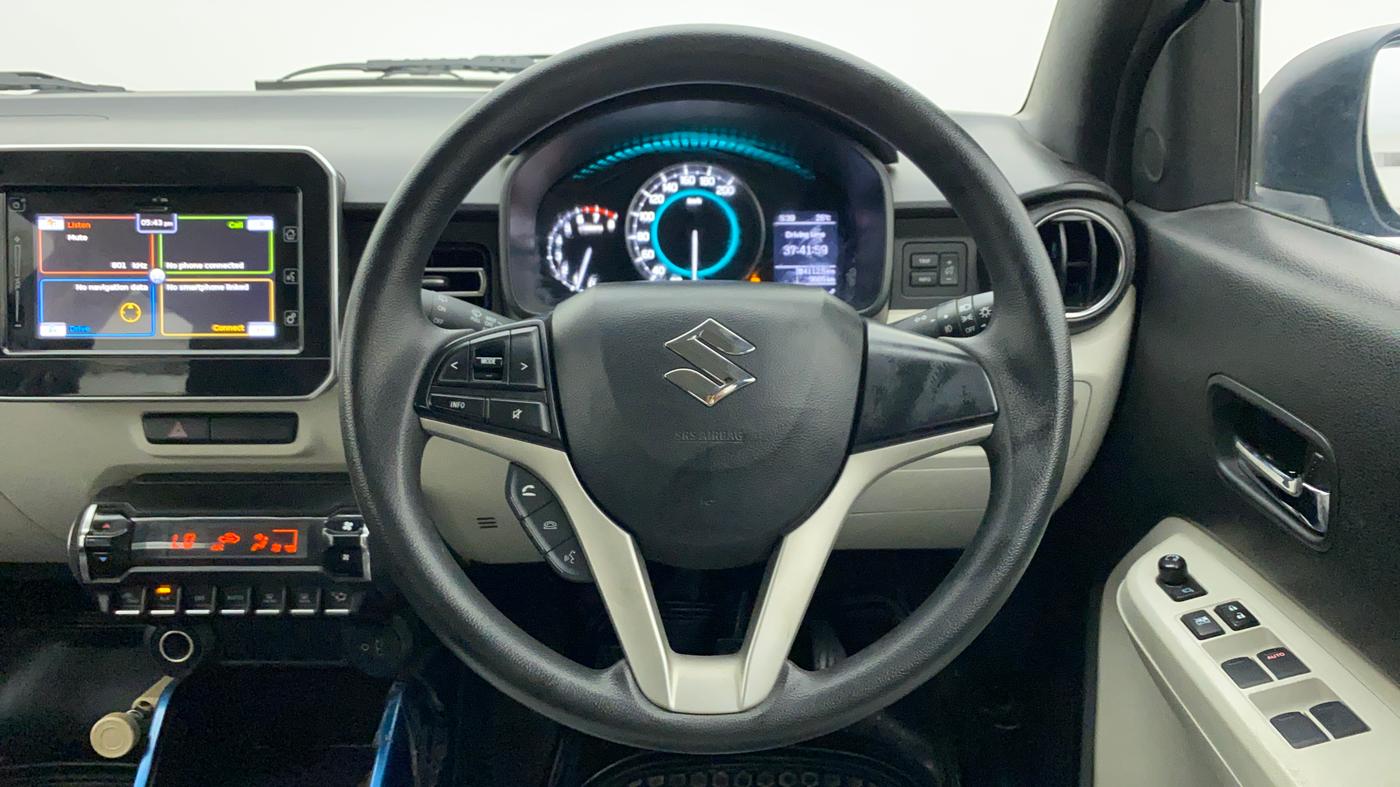 2017 Maruti IGNIS ALPHA 1.2, Petrol, Manual, 9,665 km, Steering Wheel Close Up