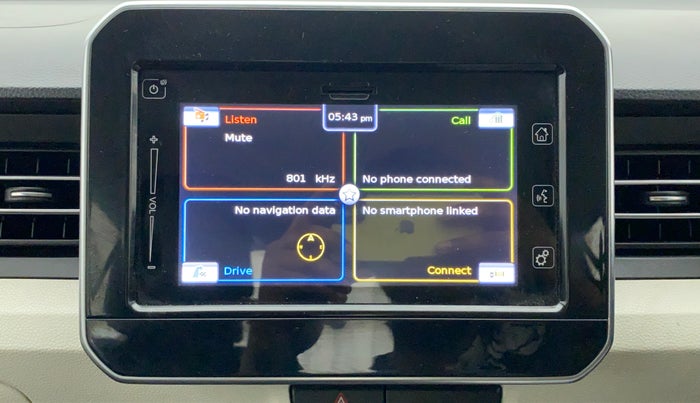 2017 Maruti IGNIS ALPHA 1.2, Petrol, Manual, 9,665 km, Infotainment System