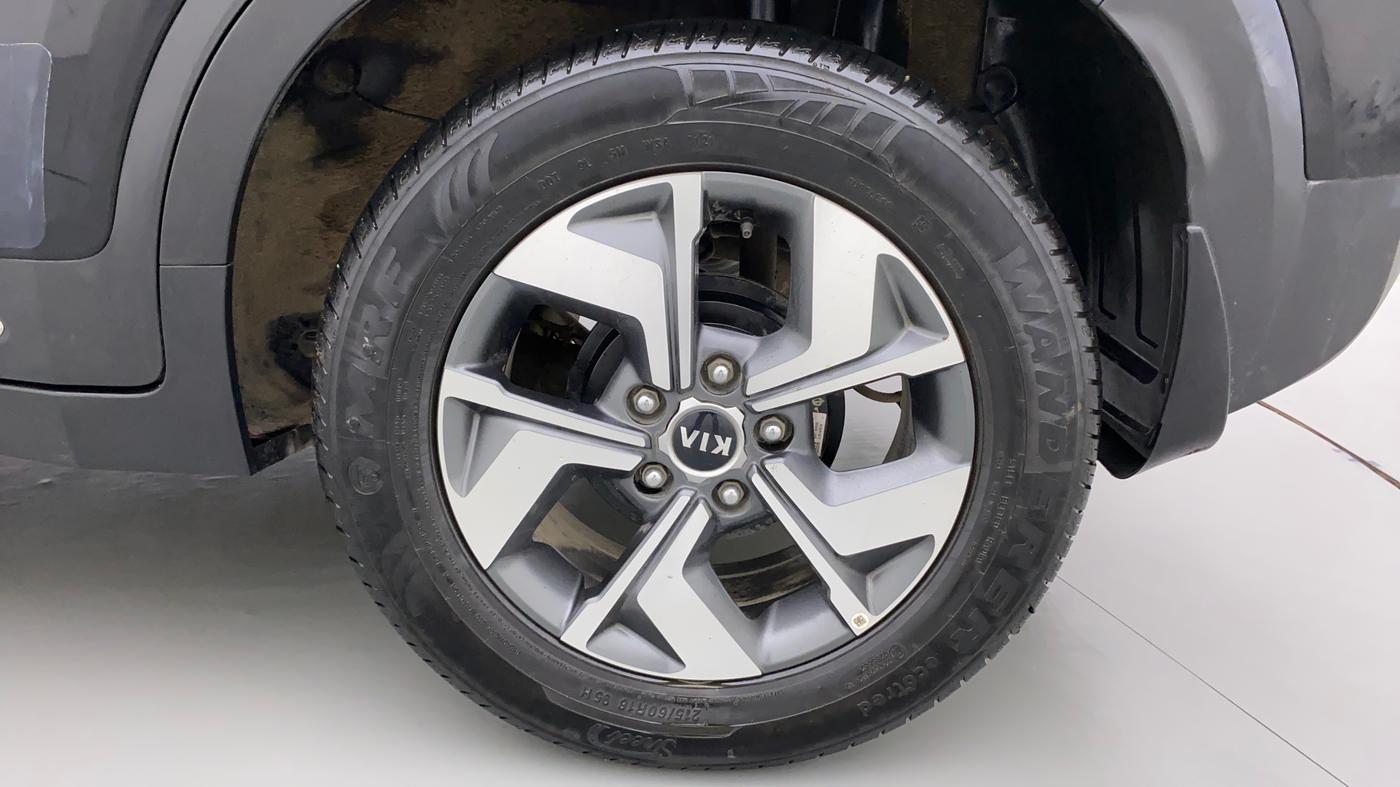 2021 KIA SONET HTX PLUS 1.0 IMT, Petrol, Manual, 15,355 km, Left Rear Wheel