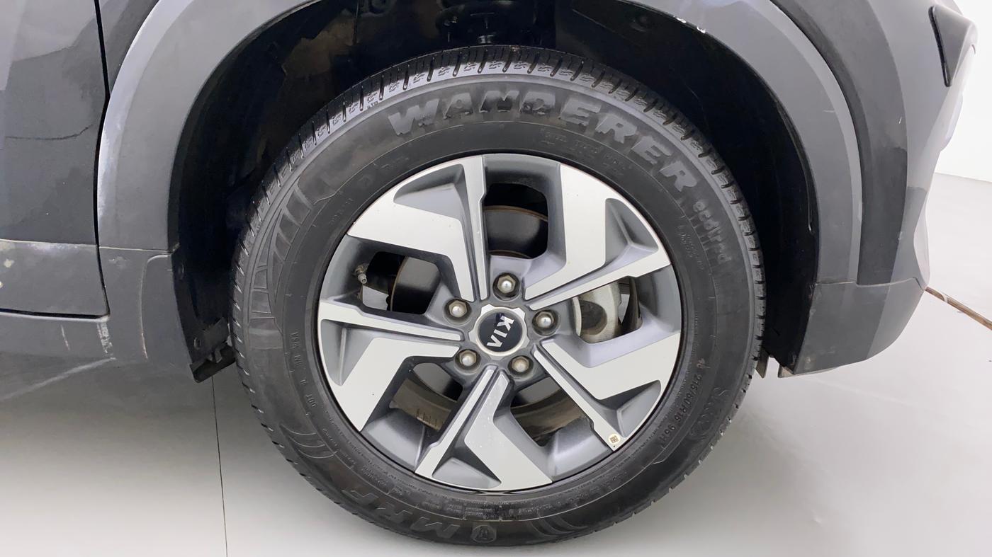 2021 KIA SONET HTX PLUS 1.0 IMT, Petrol, Manual, 15,355 km, Right Front Wheel