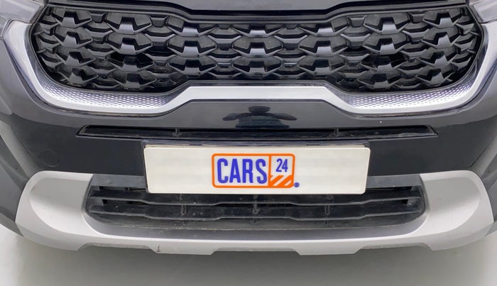 2021 KIA SONET HTX PLUS 1.0 IMT, Petrol, Manual, 15,355 km, Front bumper - Chrome strip damage