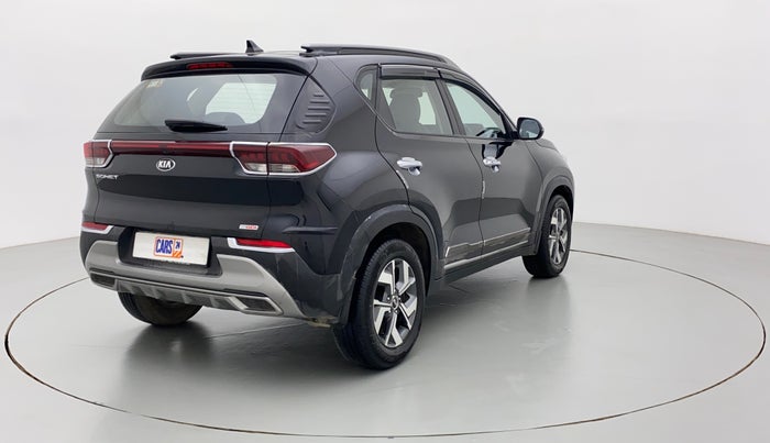 2021 KIA SONET HTX PLUS 1.0 IMT, Petrol, Manual, 15,355 km, Right Back Diagonal