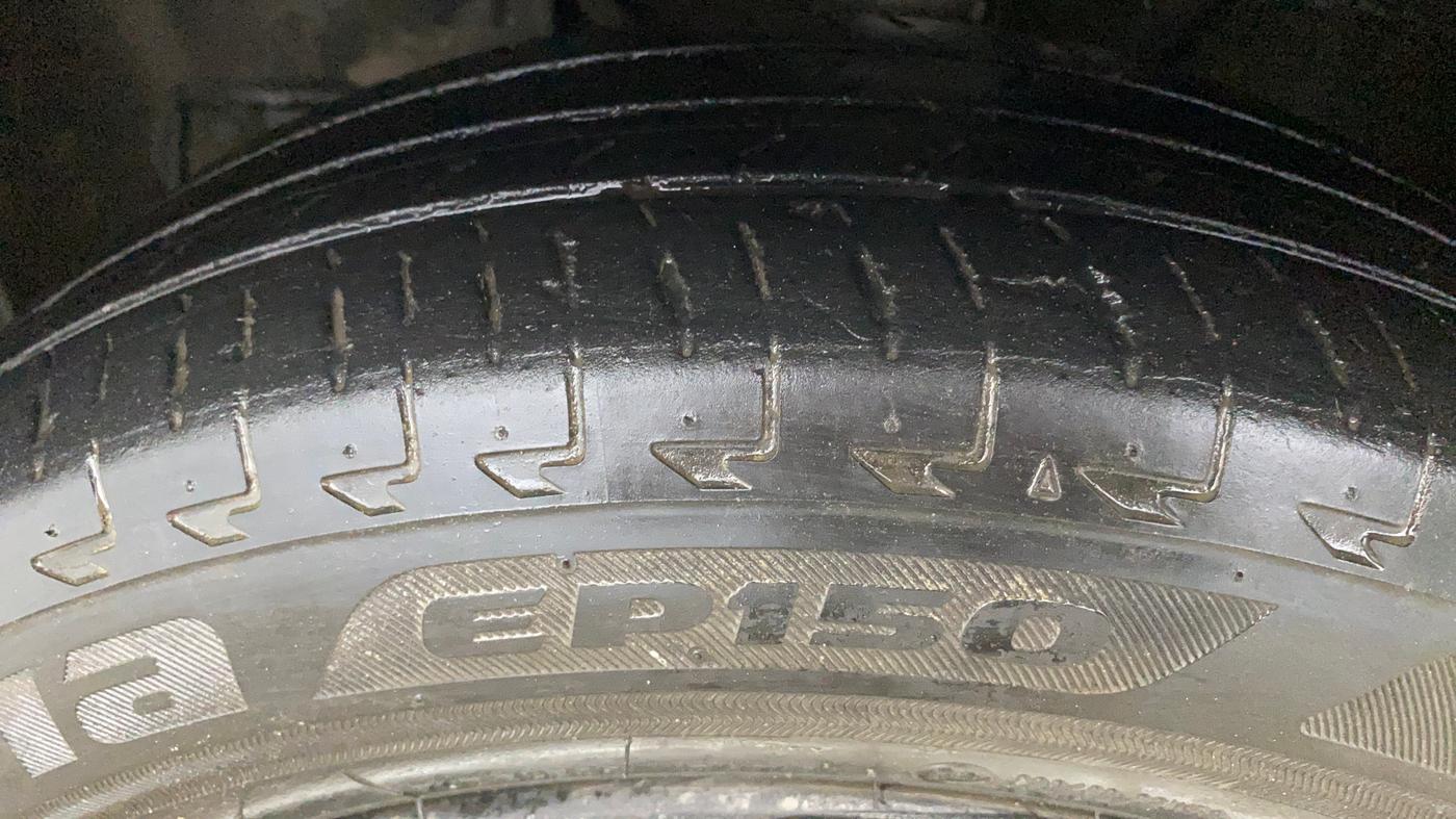 2021 Maruti Celerio VXI AMT, Petrol, Automatic, 25,415 km, Left Front Tyre Tread