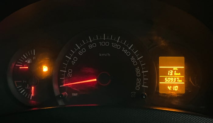 2015 Maruti Swift LXI (O), Petrol, Manual, 50,888 km, Odometer Image
