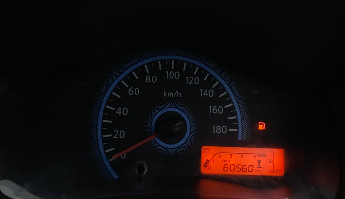 2019 Datsun Redi Go S 1.0, Petrol, Manual, 60,557 km, Odometer Image