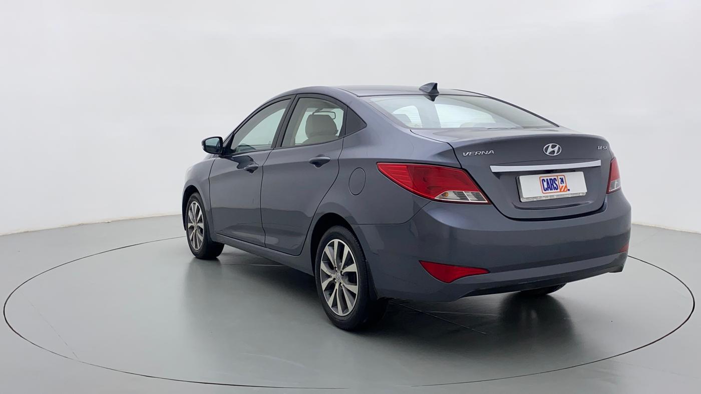 2017 Hyundai Verna 1.6 SX VTVT AT, Petrol, Automatic, 58,830 km, Left Back Diagonal