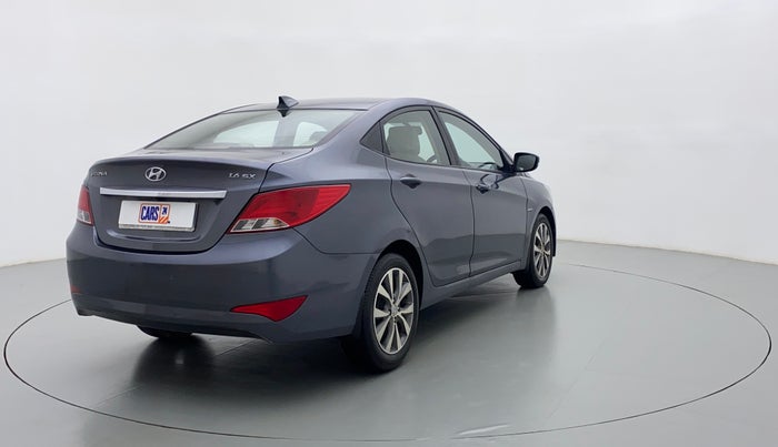 2017 Hyundai Verna 1.6 SX VTVT AT, Petrol, Automatic, 58,830 km, Right Back Diagonal