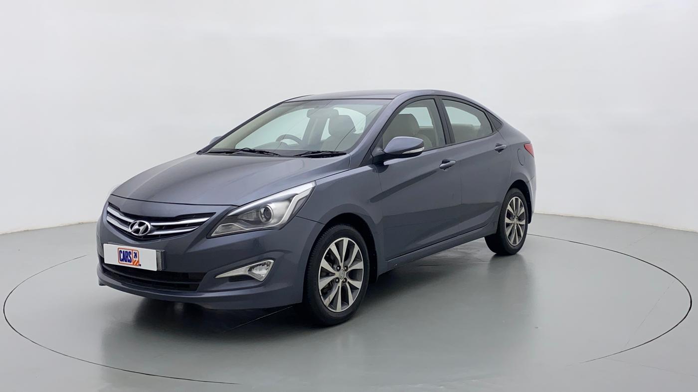 2017 Hyundai Verna 1.6 SX VTVT AT, Petrol, Automatic, 58,830 km, Left Front Diagonal