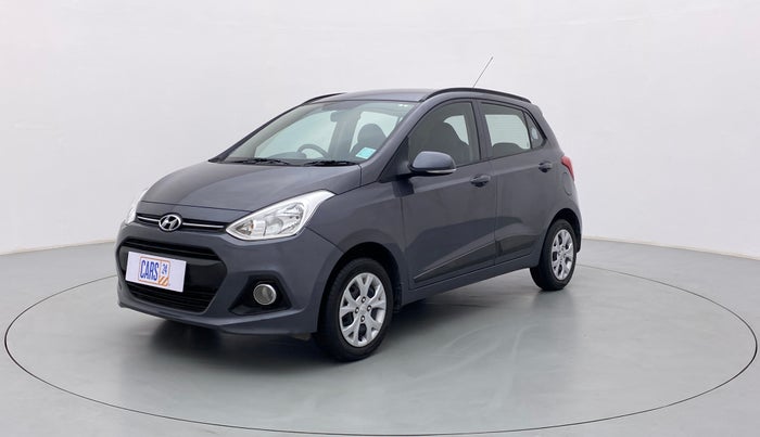 2016 Hyundai Grand i10 SPORTZ 1.2 KAPPA VTVT, Petrol, Manual, 10,214 km, Left Front Diagonal
