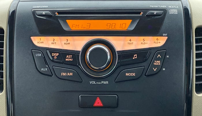 2018 Maruti Wagon R 1.0 VXI, Petrol, Manual, 23,020 km, Infotainment System